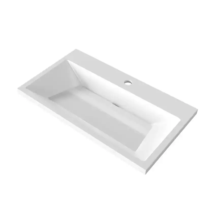 Мебельная раковина Grossman Блисс 80, белая фото 1