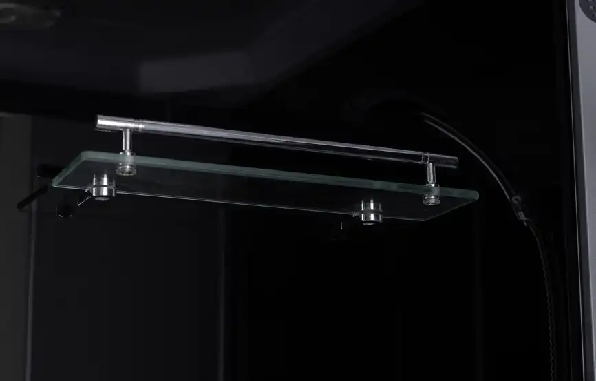 Душевая кабина Loranto 100х80 CS-5180-13L G, низкий поддон, цвет профиля сатин фото 6