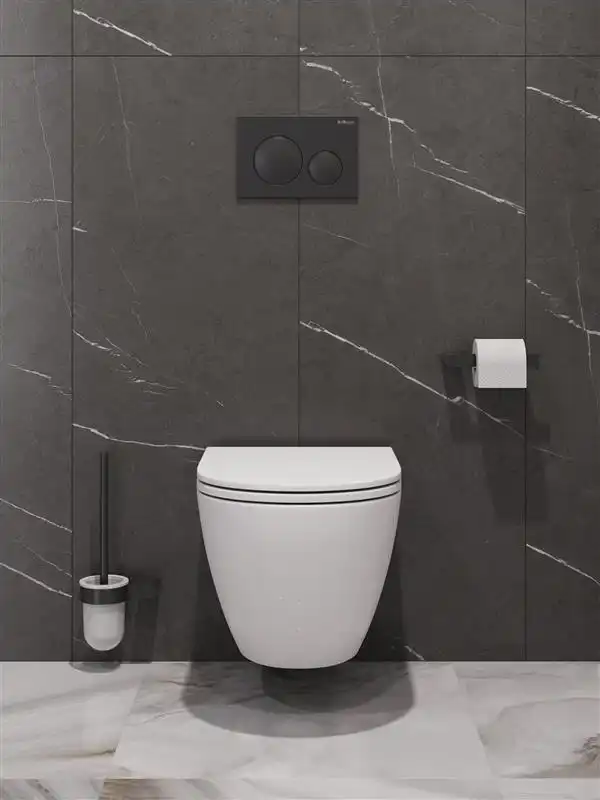 Унитаз подвесной BelBagno COMPATTO BB003CH-TOR/SC безободковый с сиденьем и смывом TORNADO фото 15