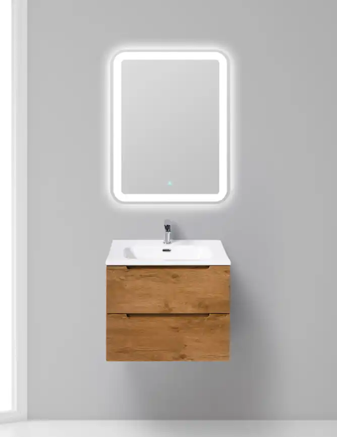 Тумба под раковину BelBagno ETNA-600-2C-SO-RN-P подвесная Rovere Nature фото 12