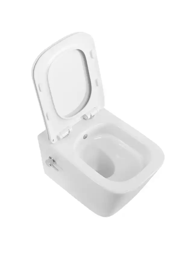 Унитаз подвесной BelBagno KRAFT BB7106CH-TOR-BS/SC с сиденьем, функцией биде и смесителем фото 3