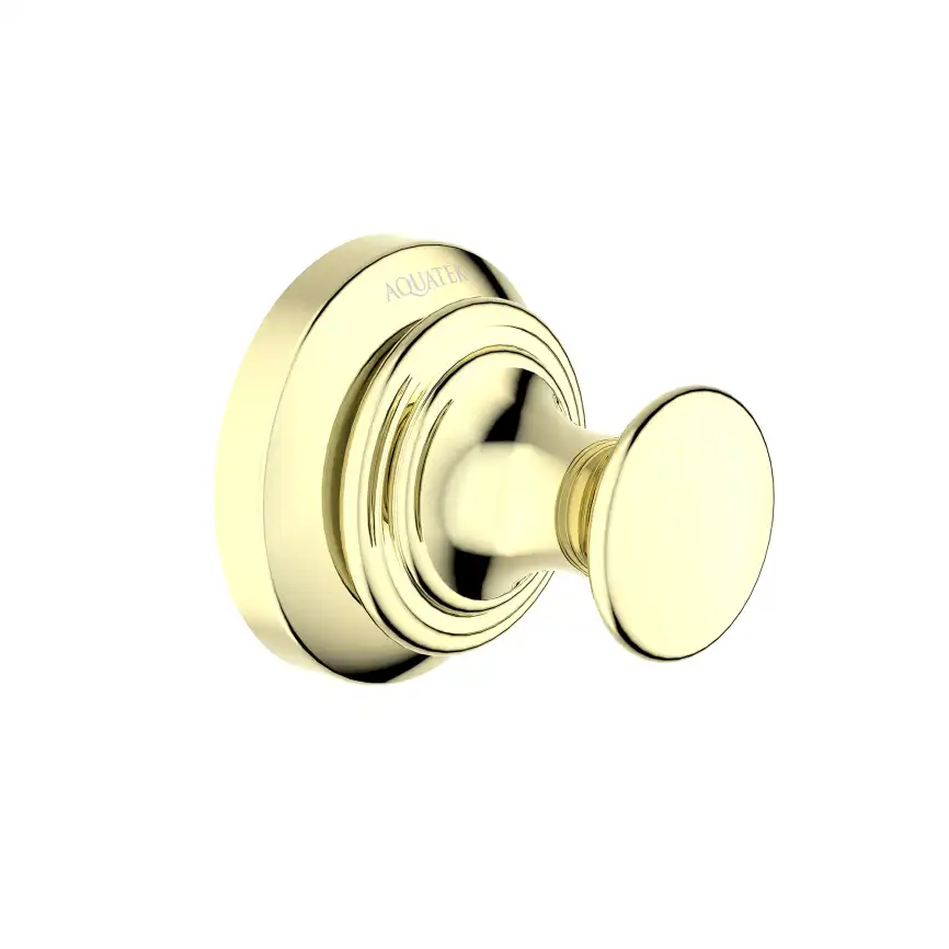 Крючок для полотенец Aquatek Классик AQ4501PG, Золото глянцевое фото 1