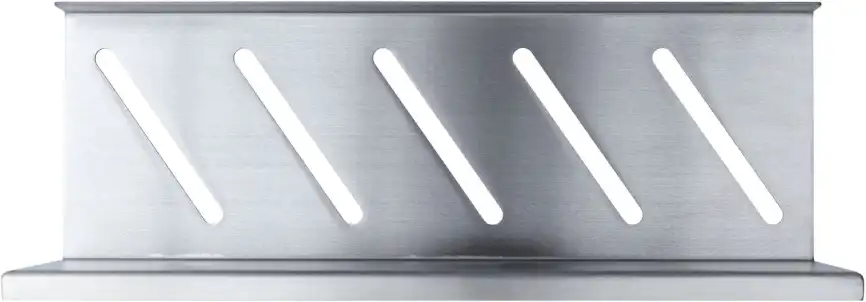 Полка Aquanet Магнум 30x8 сталь браш, открытая, 334113 фото 5