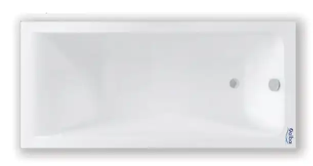Акриловая ванна Alba Spa MARRY 170х70 см, ВПР0390000100, Белая фото 1