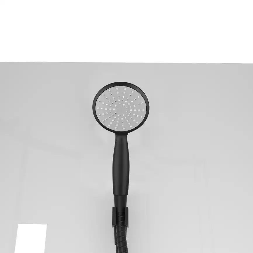 Душевая кабина Loranto NEO 100х100 CS-21800-100, низкий поддон, цвет профиля черный фото 6