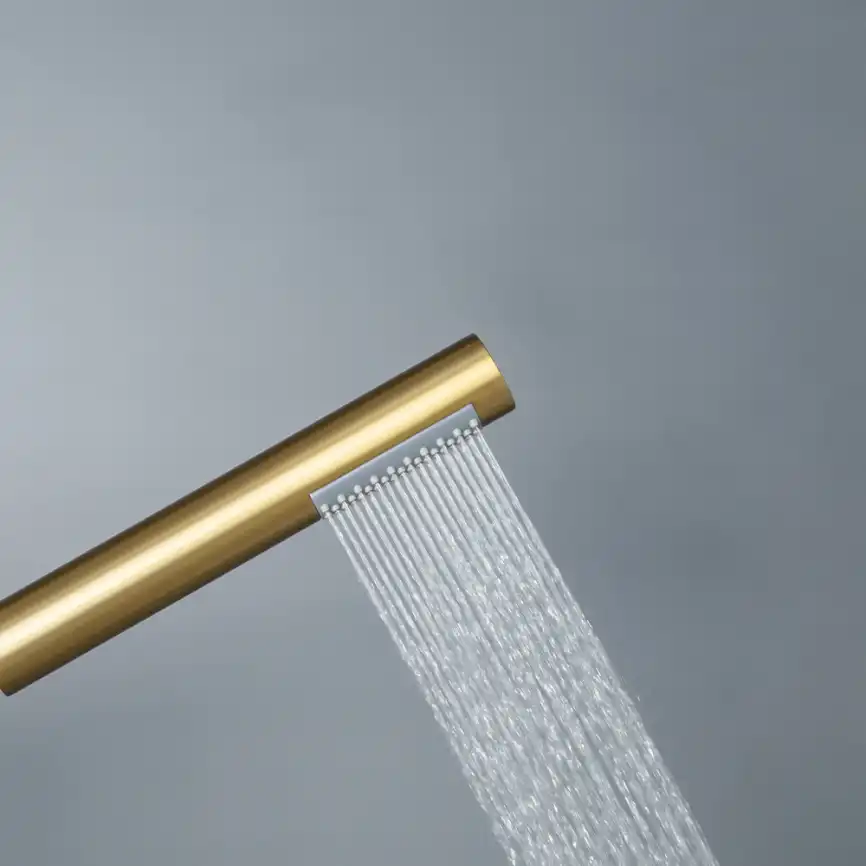 Смесители для ванны AVS Elegant 811-412-BG напольный, брашированное золото фото 15