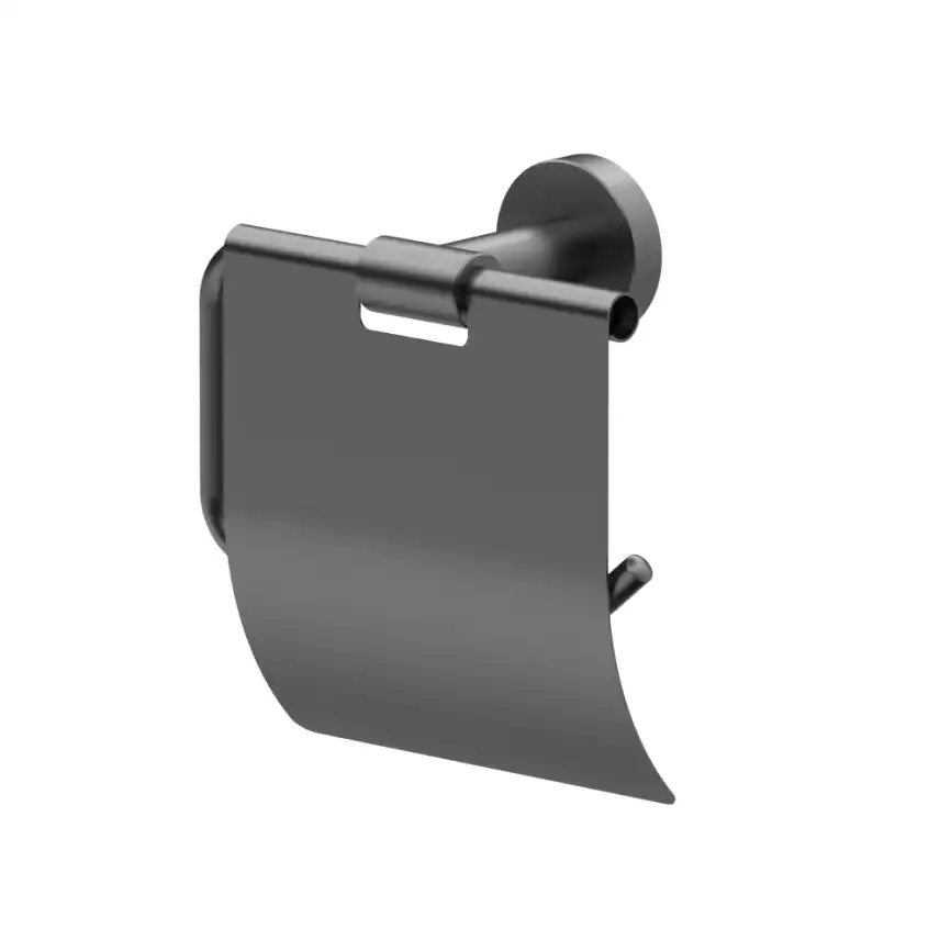 Держатель туалетной бумаги Whitecross ERGO gunmetal, ER2262GM, Оружейная сталь фото 1
