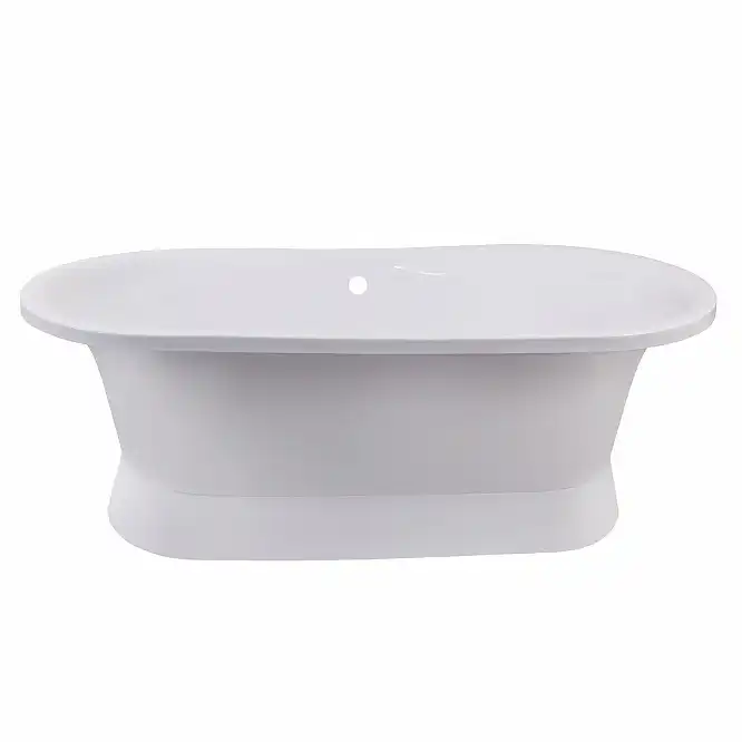 Ванна из литьевого мрамора  Aqua de Marco VALENCIA 170х83 Белая 1175WVAL фото 5