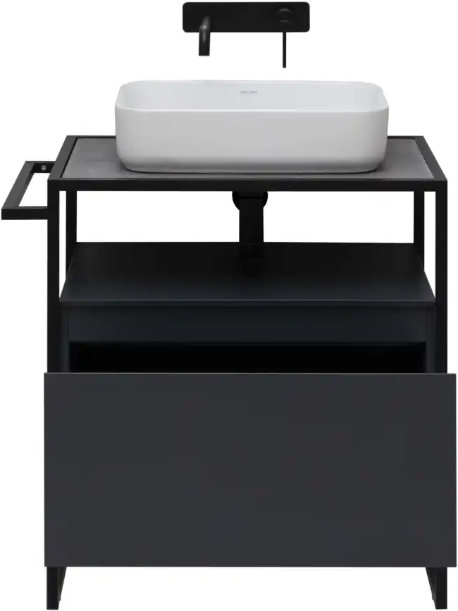 Тумба под раковину Allen Brau Priority 70 1.31001.AM антрацит матовый фото 5