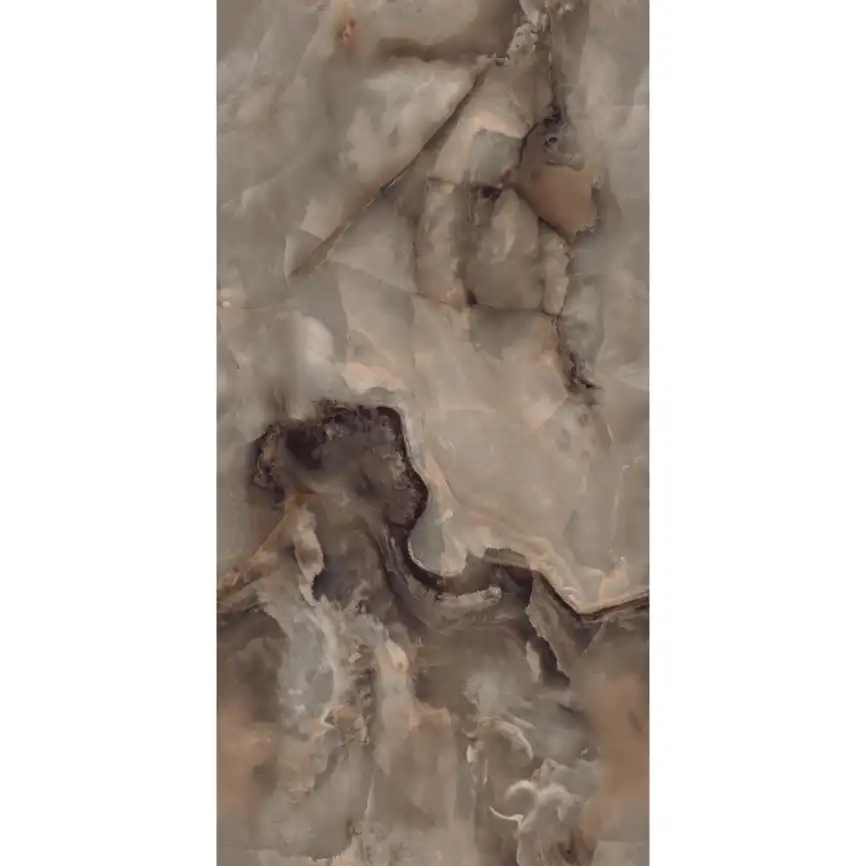 Керамогранит AVS Century Marble 60x120 полированный, коричневый фото 4