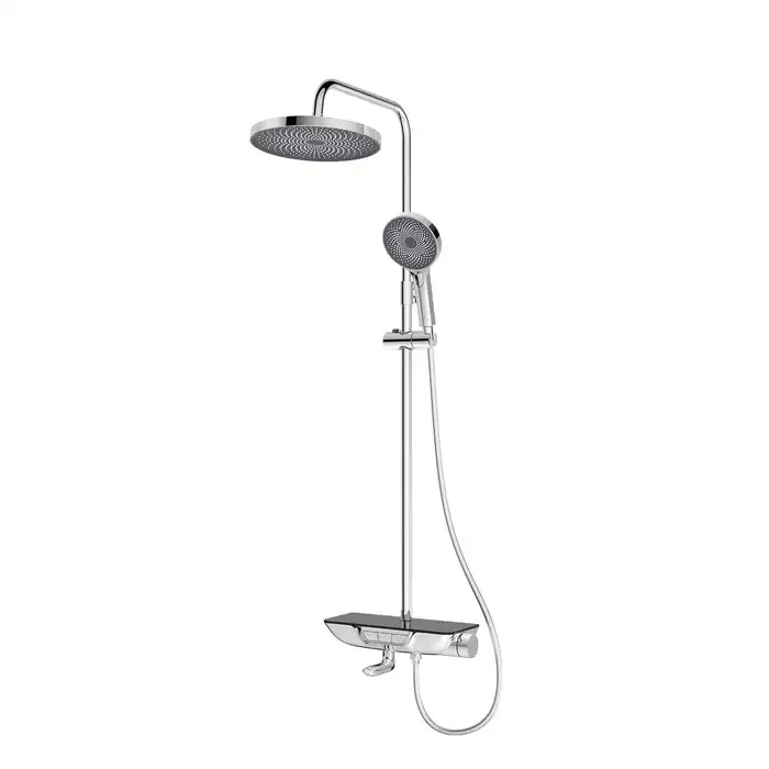 Душевая система IDDIS SpaHome SPASBBTi06 для ванны с изливом цвет, Глянцевый хром фото 2