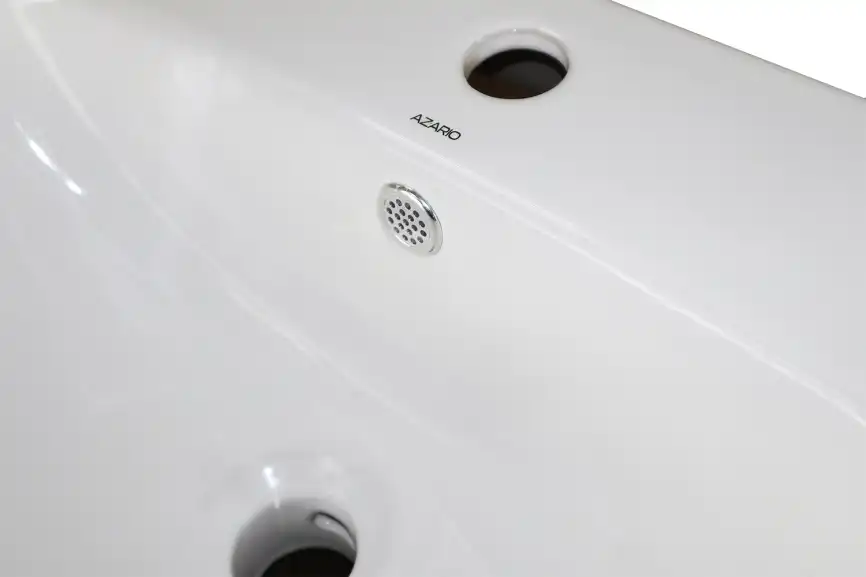 Раковина напольная AZARIO FRETTA ROUND 480x420x835 отдельностоящая (AZ-307) фото 7