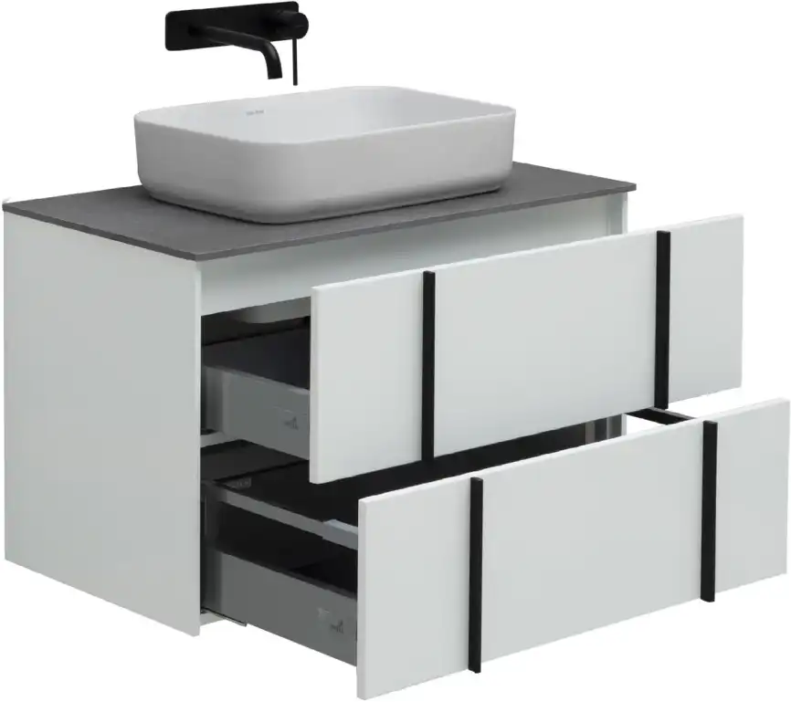 Тумба под раковину Allen Brau Reality 80 1.32005.WM белый матовый фото 17