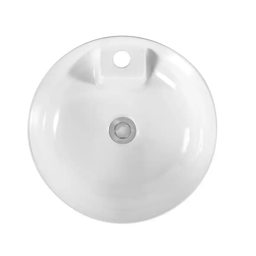 Раковина накладная Aquatek Европа 40,5х40,5х14 AQ5212-00, Белая фото 4