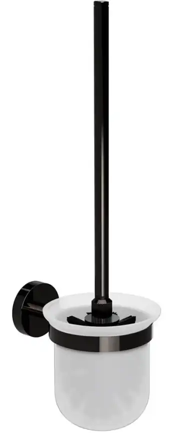 Ершик для унитаза подвесной щётка черная 9,5 см BEMETA HEMATIT Антрацит глянец 159113017 фото 1