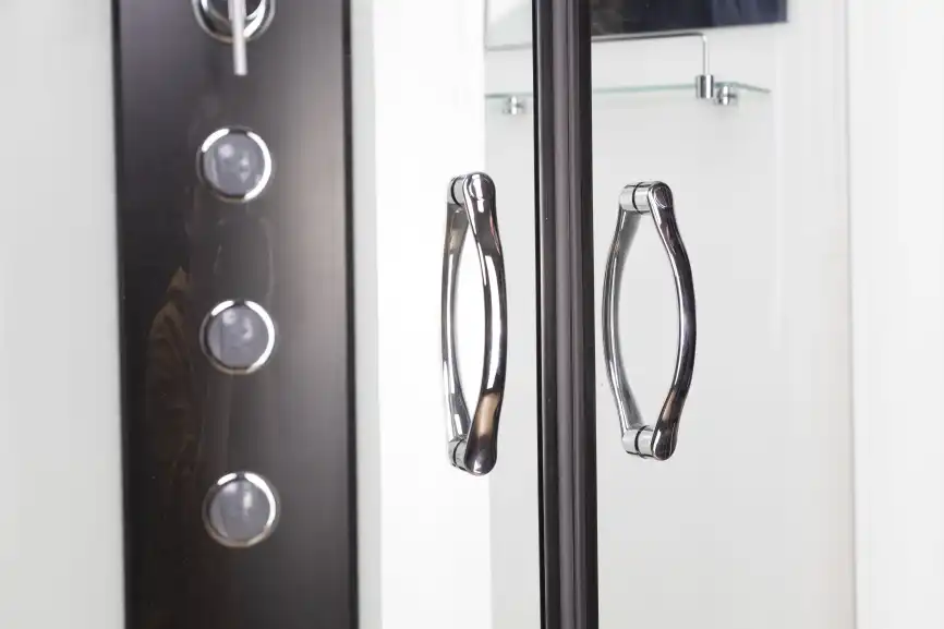 Душевая кабина Niagara Classic 90х90х200 NG-6708-14BKG высокий поддон, с гидромассажем, 67081414BKG фото 7