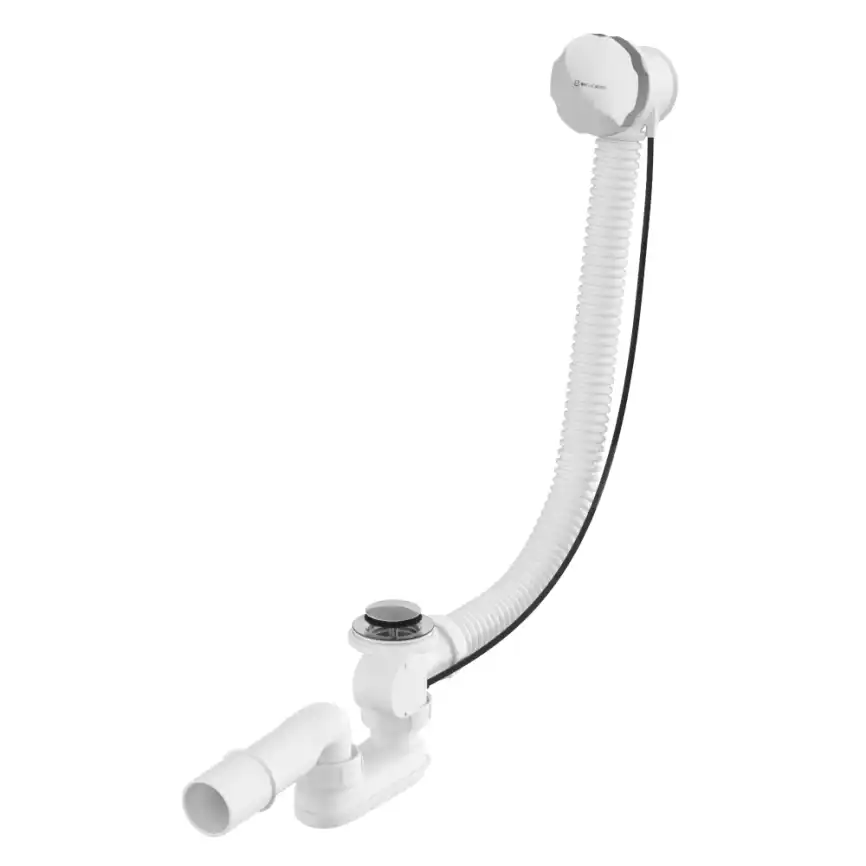 Слив-перелив WHITECROSS 60 см. (брашированный никель) фото 1