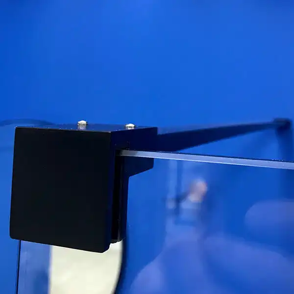 Душевая перегородка AVS Walk In 120 профиль черный, стекло прозрачное, 803-0014-200-12-BM-T фото 3