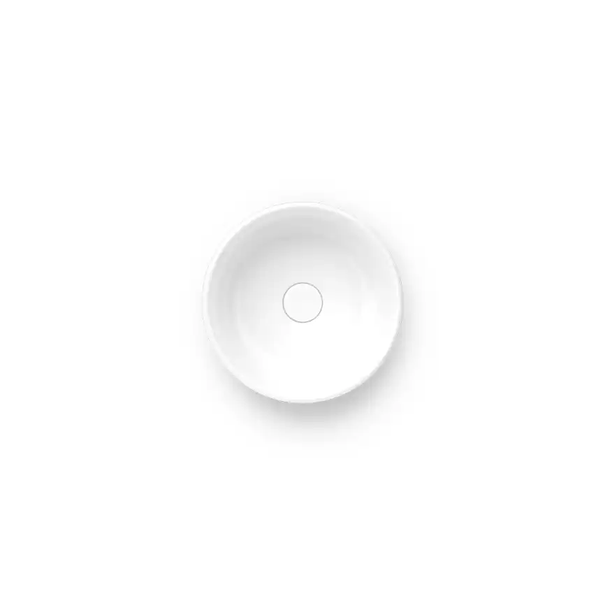 Раковина KERAMA MARAZZI CIRCO накладная, 36 см, белая глянцевая, CI.wb.36 фото 2