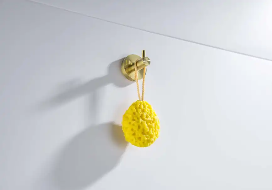 Крючок для полотенец Aquatek Европа AQ4101BG, Золото матовое фото 4