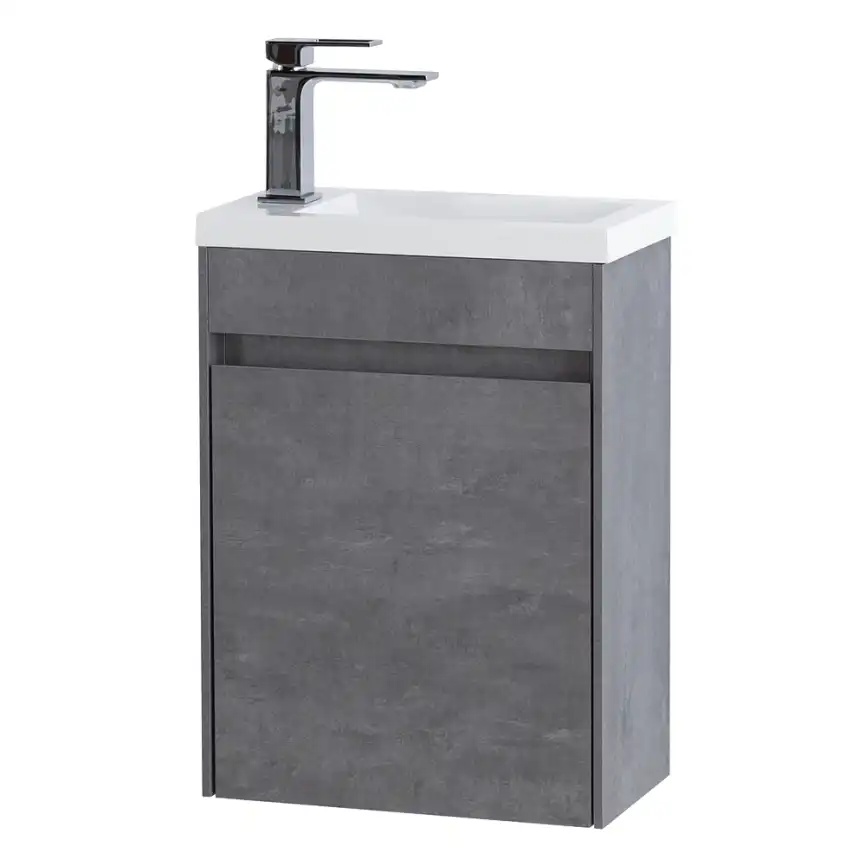 Тумба под раковину BelBagno PIETRA MINI-400-1A-SO-BL-R подвесная Bianco Lucido фото 7