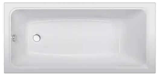 Акриловая ванна Alba Spa GAMMA 170х70 см, ВПР0230200100, Белая фото 1
