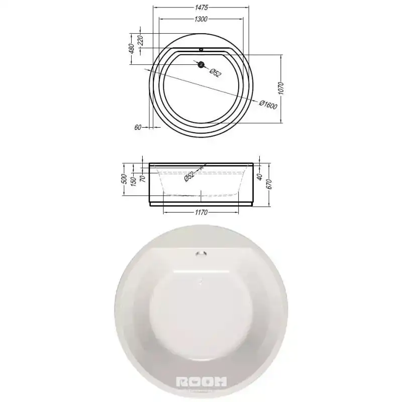 Мини бассейн Kolpa-San VIVO 160х160 Basis 5033-01 фото 4