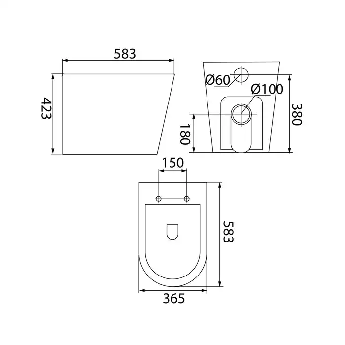 Унитаз приставной IDDIS Calipso Rimless CALRDSEi26 безободковый, с сиденьем микролифт Белый фото 7