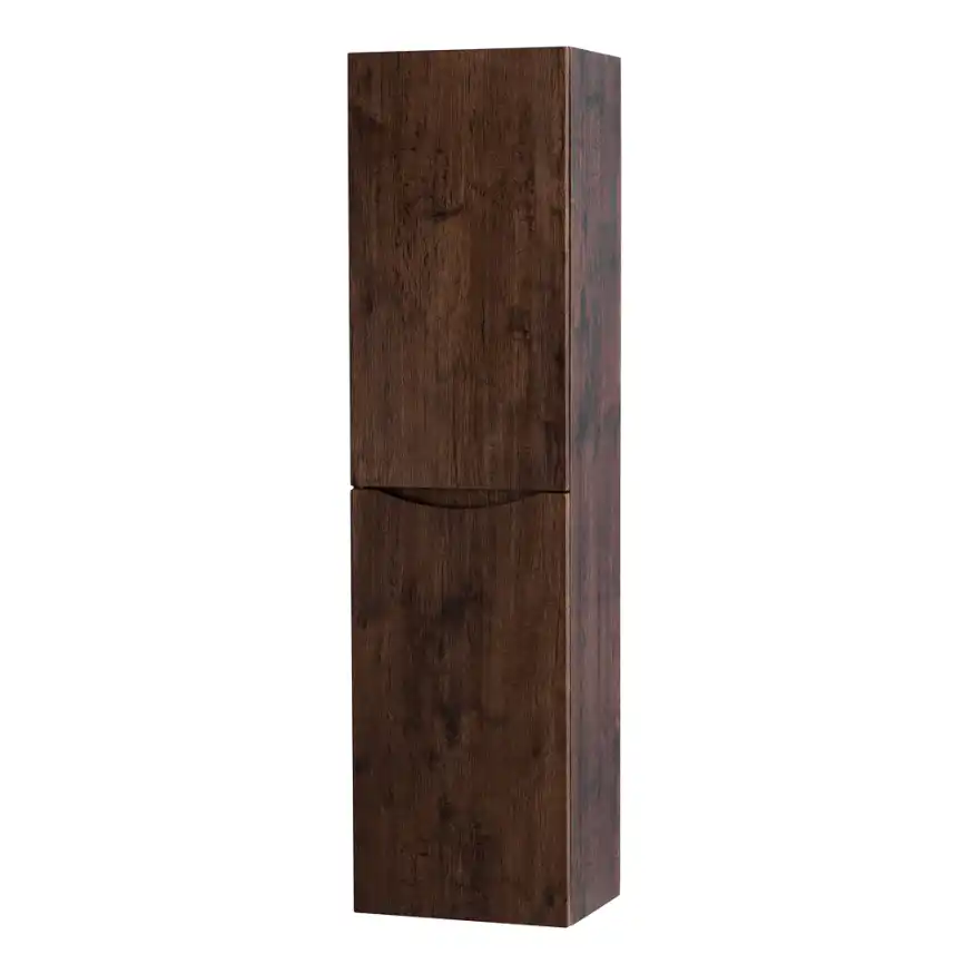 Шкаф-пенал подвесной BelBagno FLY-MARINO-1500-2A-SC-RW-P-L  Rovere Moro фото 2