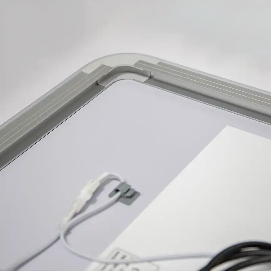 Зеркало с подсветкой AVS Виола 70x50 см, антипар фото 13