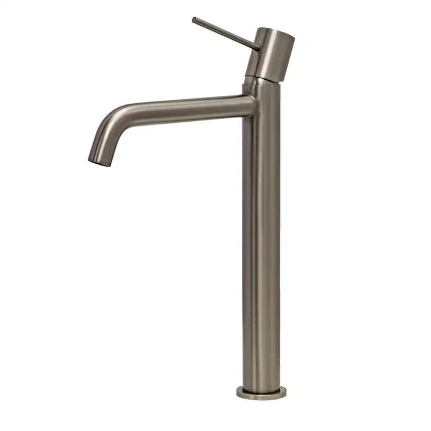 Смесители для раковины AVS Slimmer 811-101-GM высокий, оружейная сталь фото 4