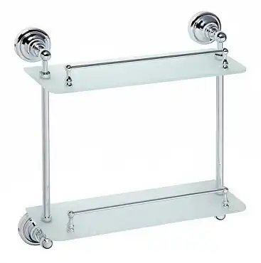 Полка стеклянная 66,5 см BEMETA RETRO хром 144301122 фото 1