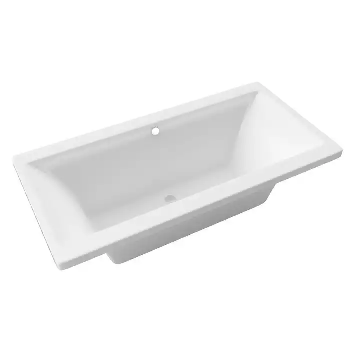 Акриловая ванна Excellent PRYZMAT 180х80 WAEX.PRY18WH прямоугольная, Белая фото 2