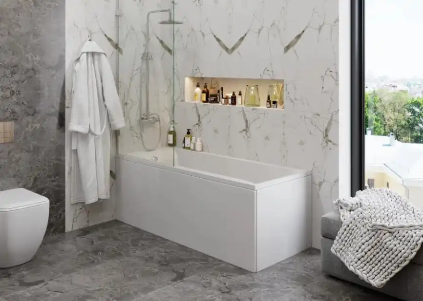 Акриловая ванна Vagnerplast VERONELA 150х70 VPBA157VEA2X-04 прямоугольная, Белая фото 6