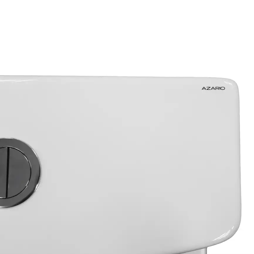 Унитаз моноблок Azario ANSA AZ-2301 напольный, безободковый, с сиденьем микролифт, Белый глянцевый фото 13