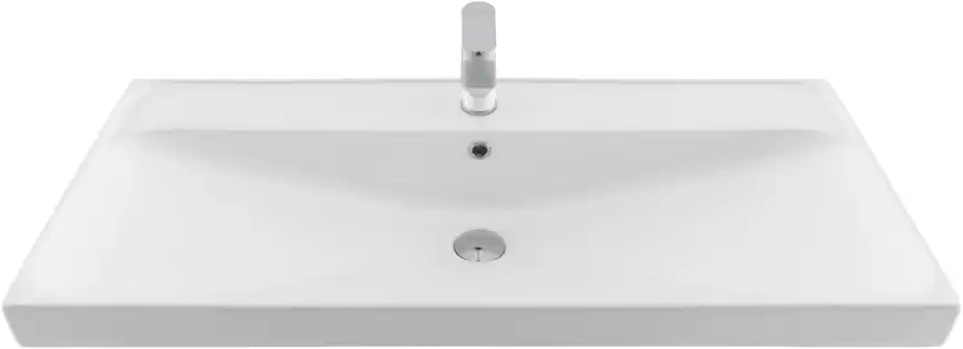 Раковина Aquanet Flash 100, белая, 333270 фото 5