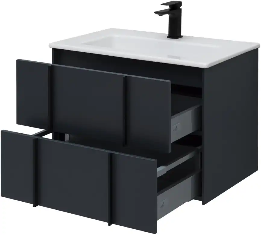 Тумба под раковину Allen Brau Reality 70 1.32004.AM антрацит матовый фото 8