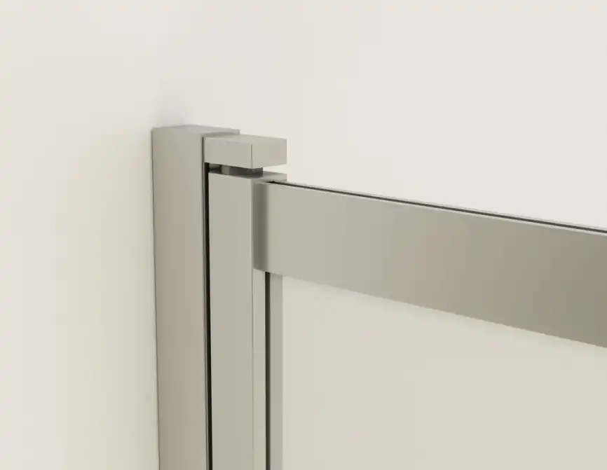 Шторка для ванны Vincea  100 VSB-1E100CGB, раздвижная, профиль черный, стекло прозрачное фото 6