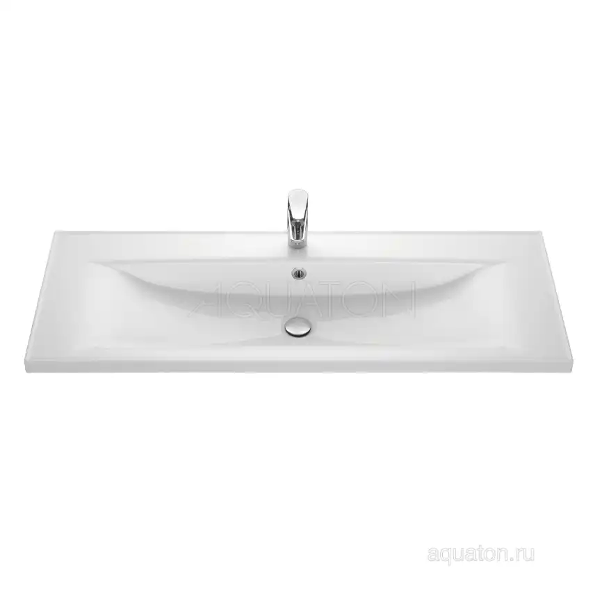 Раковина AQUATON Айрис 120 белая 1A729631AG010 фото 2