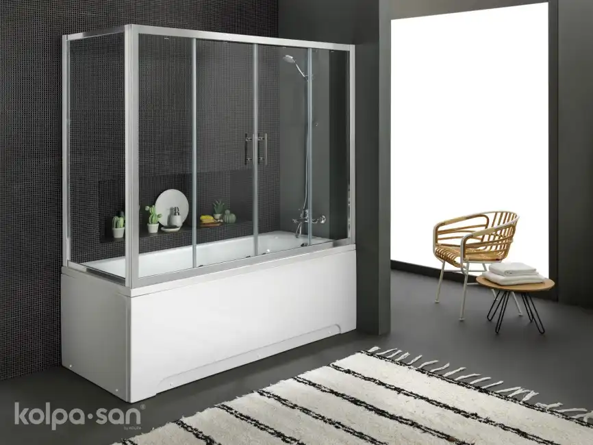 Акриловая ванна Kolpa-San QUAT Evelin 160x70 (1W28F) 900282, Белая фото 5