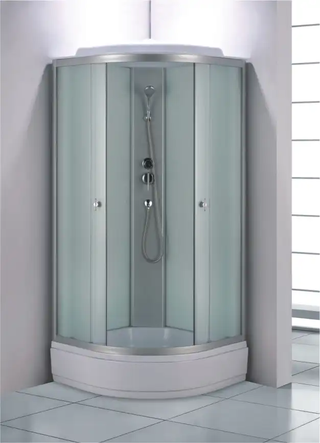 Душевая кабина Loranto 90х90, средний поддон, Матовое стекло, CS-985TM/W-90 фото 2