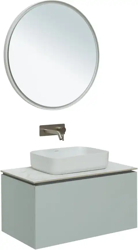 Тумба под раковину Allen Brau Infinity 85 1.21002.PWM папирус матовый фото 10