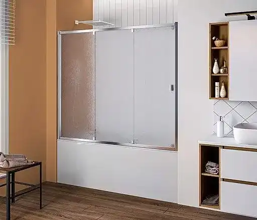 Шторка для ванны Good Door SCREEN WTW-180-G-CH 180 см, ПД00111, профиль Хром, стекло Рифленное фото 2