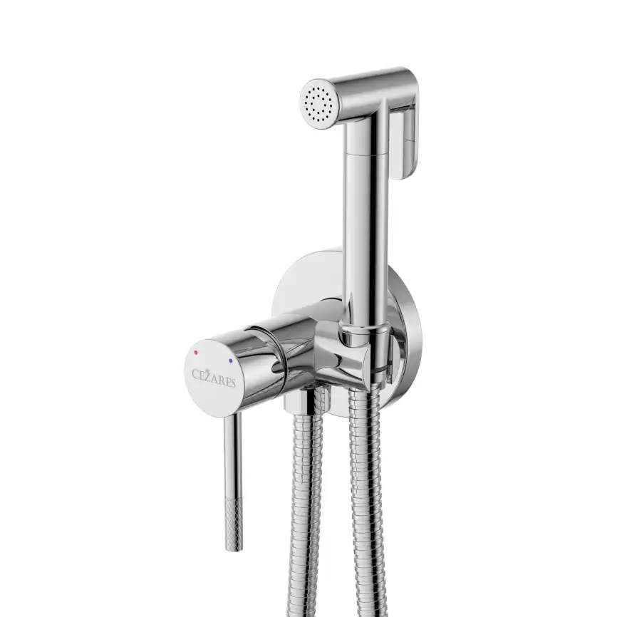 Гигиенический душ со смесителем Cezares RELAX-DIF-01, Хром фото 1