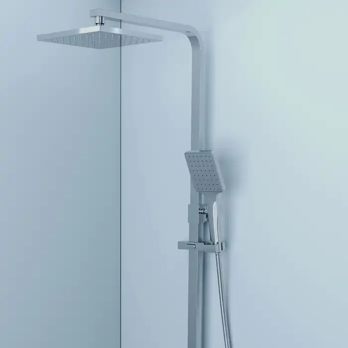 Душевая система IDDIS Bild BILSB1Fi06 для ванны с изливом цвет, Глянцевый хром фото 9