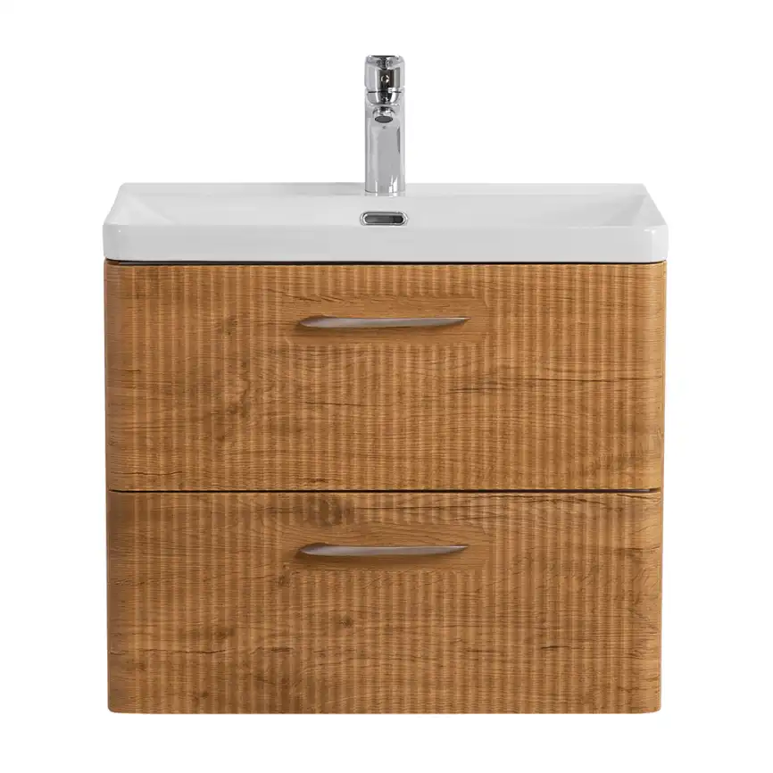 Тумба под раковину BelBagno DUE-500-2C-SO-RN-P подвесная Rovere Nature фото 1