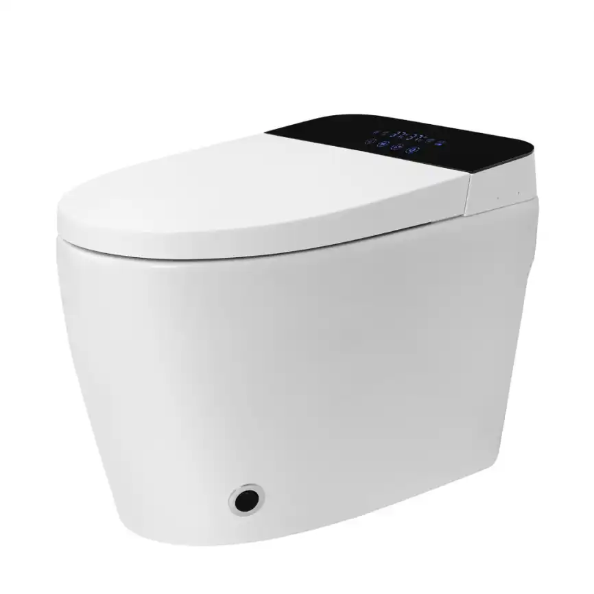 Электронный напольный унитаз-биде ABBER Bequem AC1116S, белый фото 1
