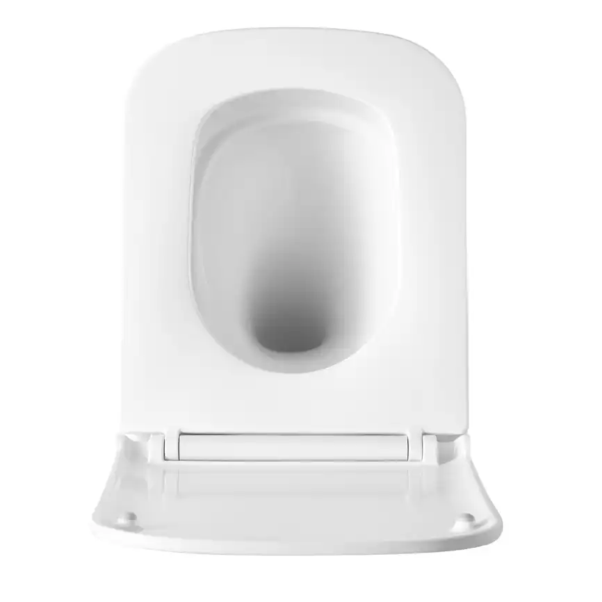 Подвесной унитаз Lemark FLOREX 9614001, безободковый с сиденьем микролифт, смыв вихревой Тонадо 3.0, белый глянец фото 13
