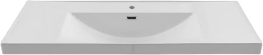 Раковина Aquanet Side 110, белая, 347434 фото 6