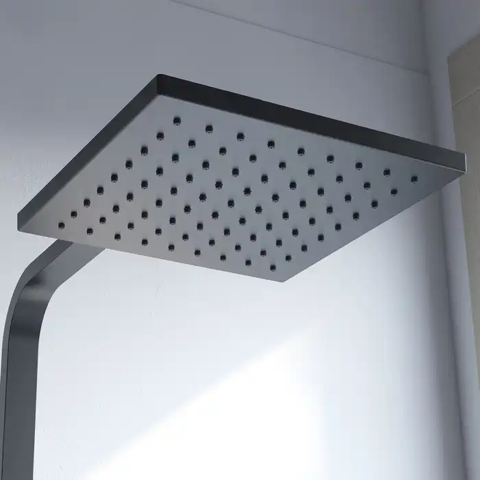 Душевая система IDDIS Bild BILBL1Fi06 для ванны с изливом цвет, Матовый черный фото 5